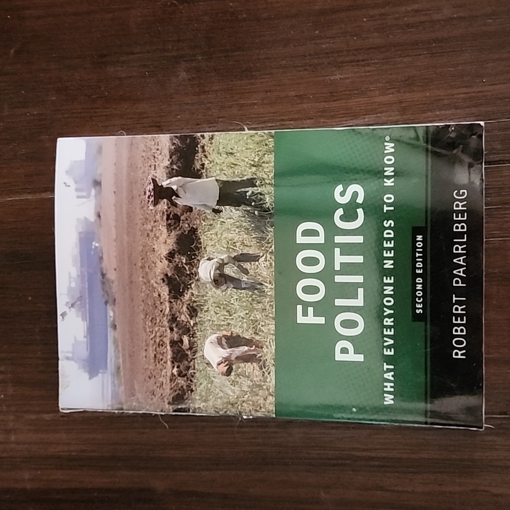 Food Politcs: What Everyone Needs To Know Book